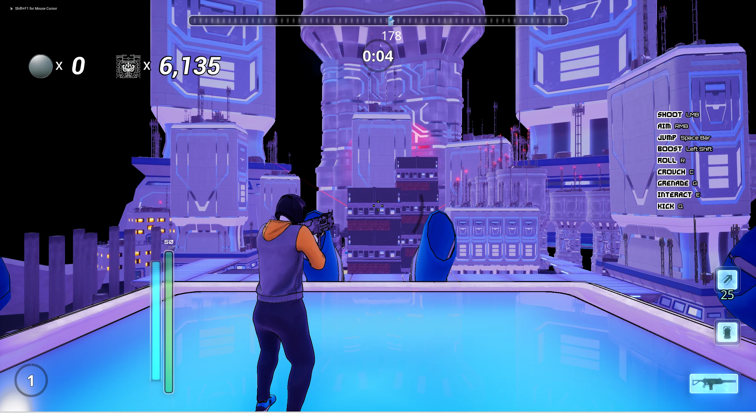 Hyper Vyper - third-person combat gameplay screenshot
